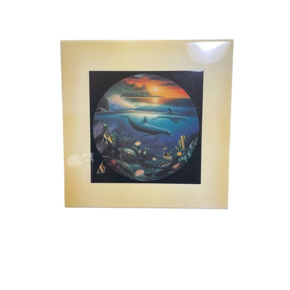 Robert Wyland "Dolphin Paradise" Print On Tile